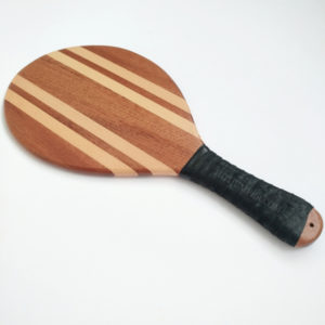 Frescobol Beach Paddle with 9 Stripes